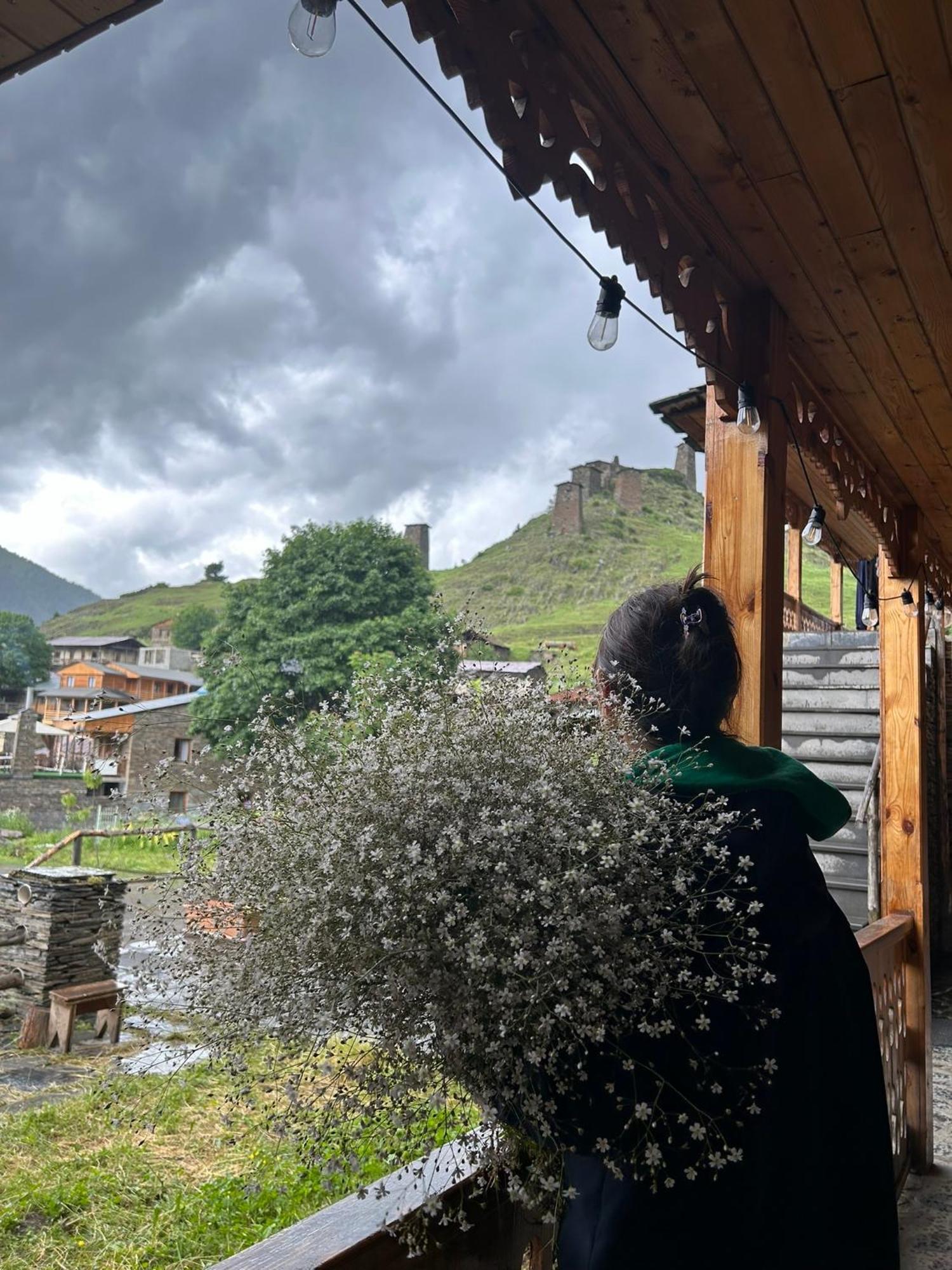Guesthouse Lasharai Omalo 外观 照片