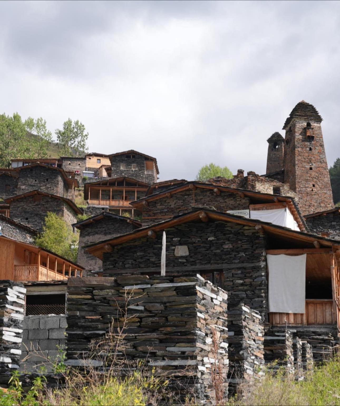 Guesthouse Lasharai Omalo 外观 照片